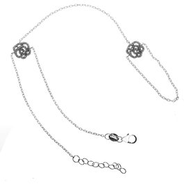 Folli Follie Pulsera de Plata de Ley Plateada 3B15S099C