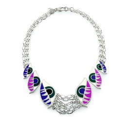 Folli Follie Collar de Acero Inoxidable Plateado 3N0F011WM