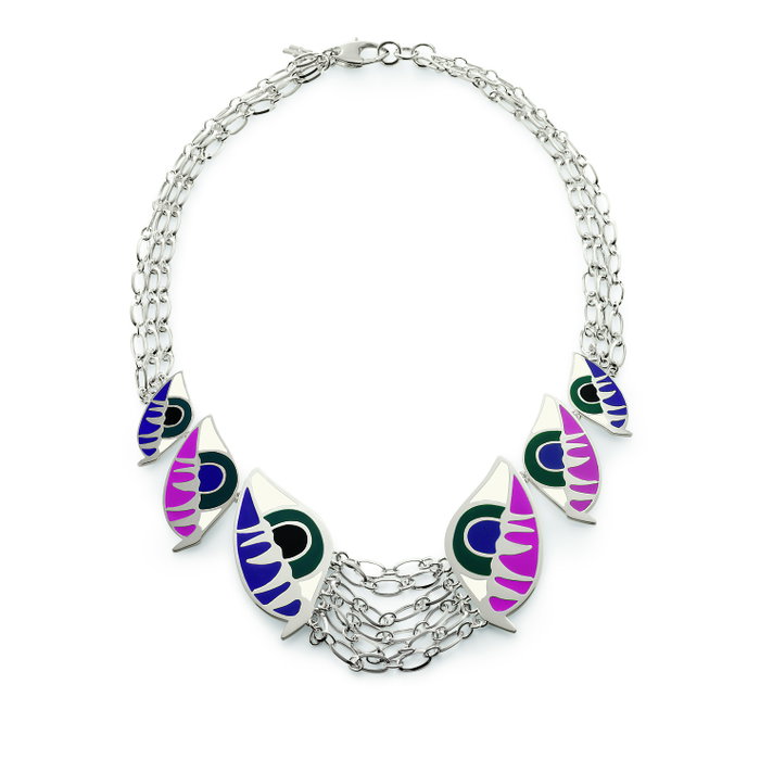 Folli Follie Collar de Acero Inoxidable Plateado 3N0F011WM Folli Follie Collar de Acero Inoxidable Plateado 3N0F011WM