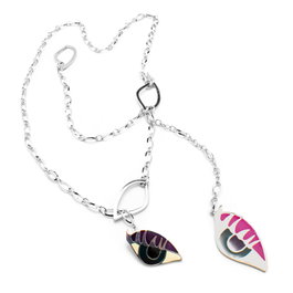 Folli Follie Collar de Plata de Ley Plateado 60cm