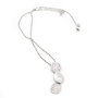 Folli Follie Collar de Plata de Ley Plateado 30cm