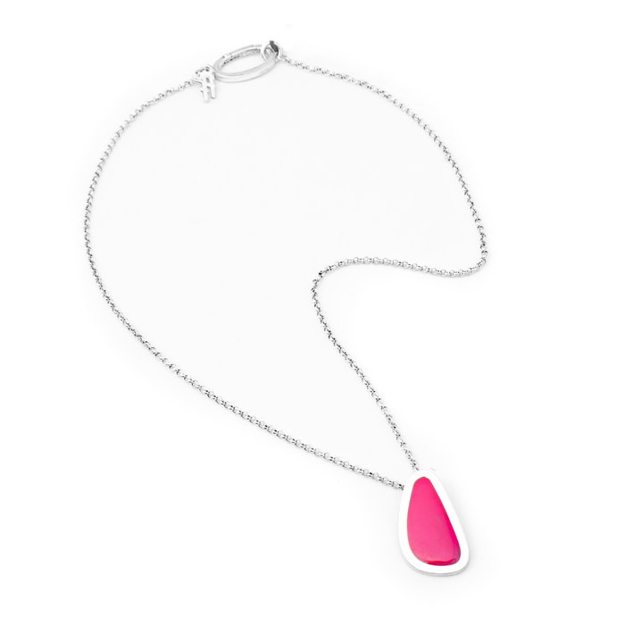 Folli Follie Collar de Plata de Ley Plateado 28cm Folli Follie Collar de Plata de Ley Plateado 28cm
