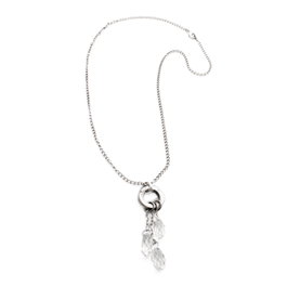 Folli Follie Collar de Acero Inoxidable Plateado 3N9F105C