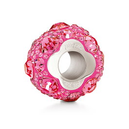 Folli Follie Joyería 3P13F018D con esfera rosa y plata de ley