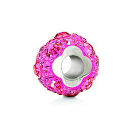 Folli Follie Joyería 3P13F019D con esfera rosa y plata de ley