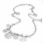 Folli Follie Collar de Acero Inoxidable Plateado