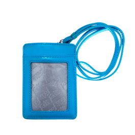 Folli Follie WA14P017SLU Cartera de Cuero Azul para Mujer