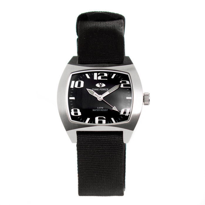 Time Force TF2253L-10 Unisex con Correa de Nylon Negra Time Force TF2253L-10 Unisex con Correa de Nylon Negra