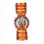 Ik Reloj IK002-BRWH con correa de madera marrón