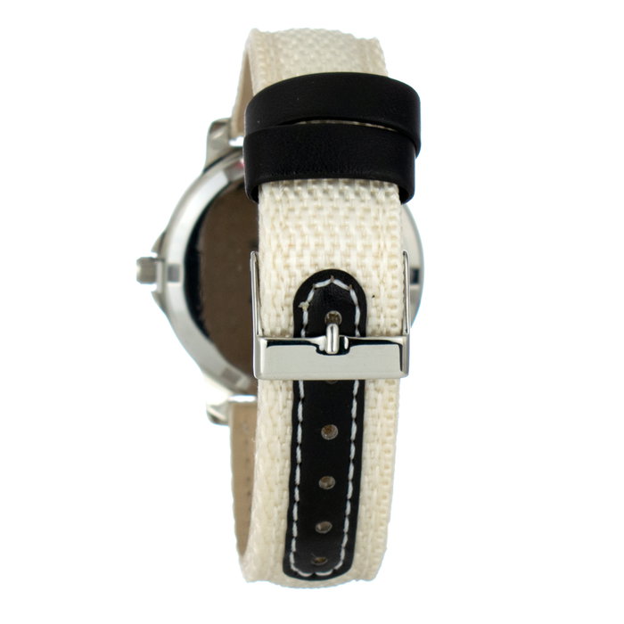 Justina Reloj 32555B con correa de piel beige