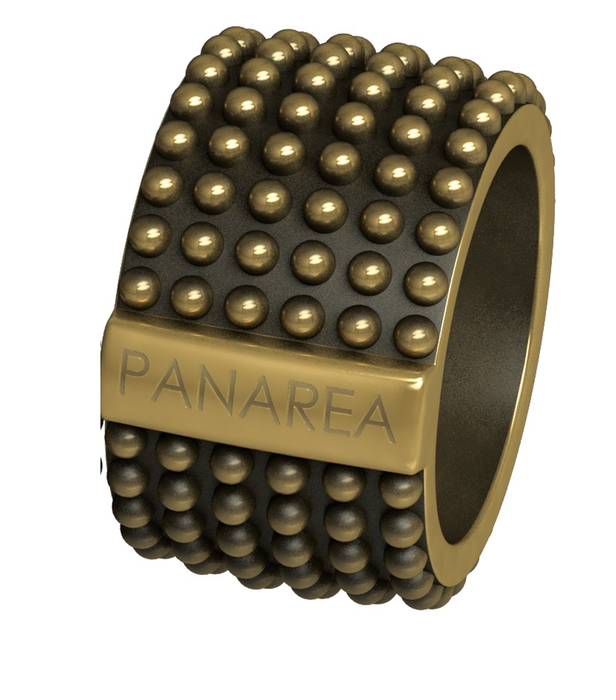 Panarea Anillo de Plata T15 Marrón AS154RU2 Panarea Anillo de Plata T15 Marrón AS154RU2