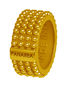 Panarea Anillo AS256DO2 de Plata en Color Dorado T16
