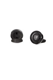 Lancaster GLA012BK Gemelos de Acero Inoxidable Negro