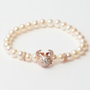 Lancaster Pulsera Cangrejo de Plata de Ley y Circonita JLA-BR-CRAB-2-WH