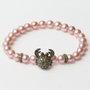 Lancaster Pulsera de Plata de Ley con Cangrejo y Circonita JLA-BR-CRAB-3-PU