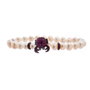 Lancaster Pulsera de Plata de Ley con Cangrejo y Circonita JLA-BR-CRAB-5-WH