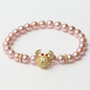 Lancaster Pulsera de Plata de Ley con Circonita y Diseño de Cangrejo JLA-BR-CRAB-6-PU