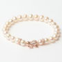 Lancaster Pulsera de Plata de Ley con Rana y Circonita JLA-BR-FROG-2-WH