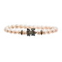 Lancaster JLA-BR-FROG-3-WH Pulsera de Plata de Ley con Diseño de Rana