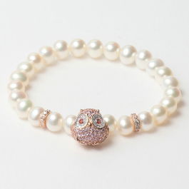 Pulsera Mujer Lancaster JLA-BR-OWL2WH 16 mm