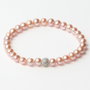 Lancaster Pulsera JLA-BR-SB-1-PU de Plata de Ley y Circonita