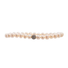 Lancaster JLA-BR-SB-1-WH Pulsera de Plata de Ley y Circonita en Plateado