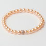 Lancaster JLA-BR-SB-2-PE Pulsera de Plata de Ley con Circonita