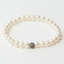 Lancaster Pulsera JLA-BR-SB-4-WH de Plata de Ley