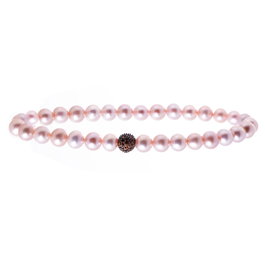 Lancaster JLA-BR-SB-5-PU Pulsera de Plata de Ley con Circonita