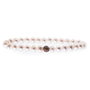 Lancaster JLA-BR-SB-5-WH Pulsera de Plata de Ley con Circonita