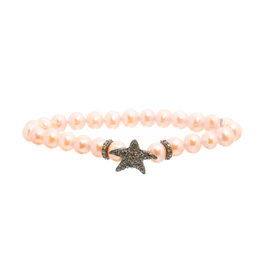 Lancaster JLA-BR-STAR-3-PE Pulsera de Plata de Ley con Estrella