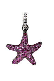 Lancaster Colgante Estrella con Circonita Morada JLA-PEN-STAR-5