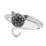 Karl Lagerfeld Anillo Klassic Karl Faceted Choupette Pulsera Gris