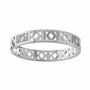 Karl Lagerfeld Anillo Klassic Karl Thin Pierced K Bangle Gris