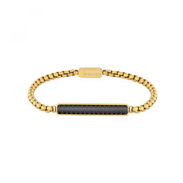 Police Pulsera GANSU BRACELET SS IPG Dorado para Mujer