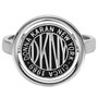 Dkny Anillo para Mujer en Acero Inoxidable Gris T55