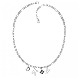 Dkny New York Collar en Acero Inoxidable Gris
