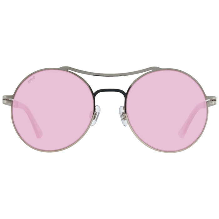 Web Eyewear WE0171-54016 con cristales rosas y montura dorada Web Eyewear WE0171-54016 con cristales rosas y montura dorada