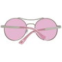 Web Eyewear WE0171-54016 con cristales rosas y montura dorada