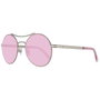 Web Eyewear WE0171-54016 con cristales rosas y montura dorada