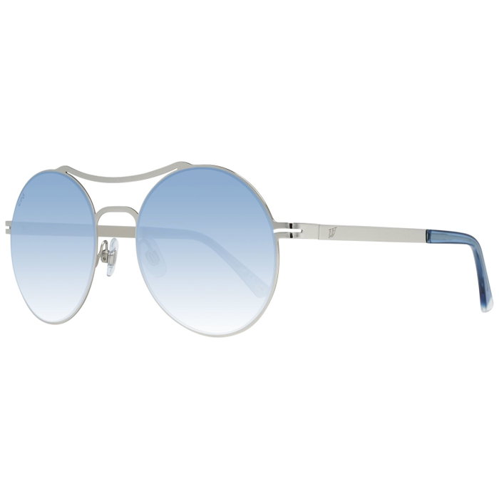 Web Eyewear WE0171-5416W con detalles dorados y cristal azul Web Eyewear WE0171-5416W con detalles dorados y cristal azul
