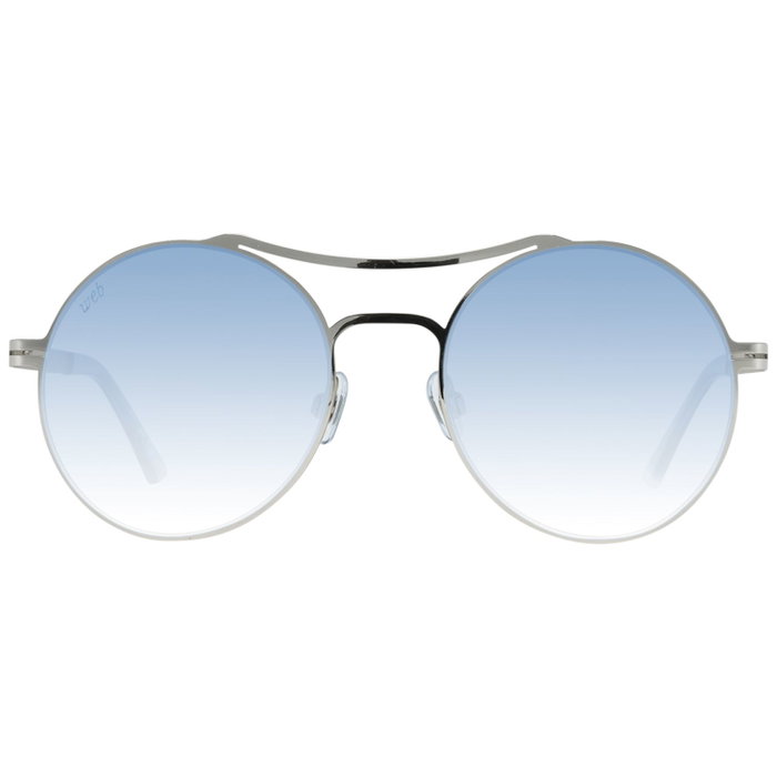 Web Eyewear WE0171-5416W con detalles dorados y cristal azul Web Eyewear WE0171-5416W con detalles dorados y cristal azul