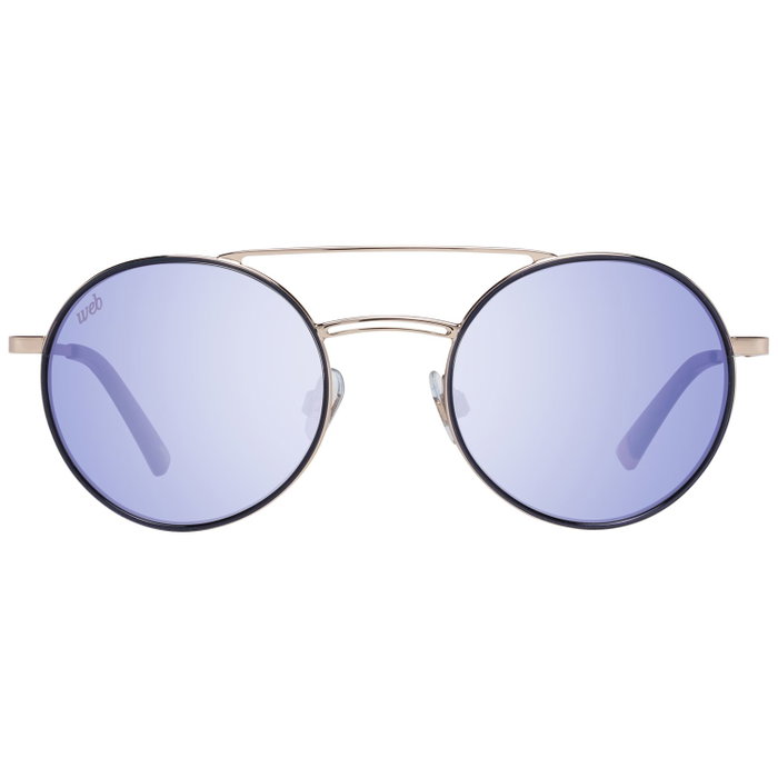 Web Eyewear WE0233-5033Z con detalles dorados y cristal lila