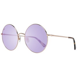 Web Eyewear WE0244-5833Z con cristales lila y estructura dorada