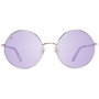 Web Eyewear WE0244-5833Z con cristales lila y estructura dorada