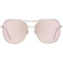 Web Eyewear WE0245-5828G con cristales rosas y detalles dorados