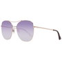 Web Eyewear WE0245-5833Z con cristales lilas y montura dorada