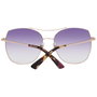 Web Eyewear WE0245-5833Z con cristales lilas y montura dorada