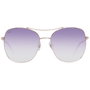 Web Eyewear WE0245-5833Z con cristales lilas y montura dorada