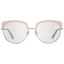 Web Eyewear WE0271-5532Z con montura dorada y cristales rosas